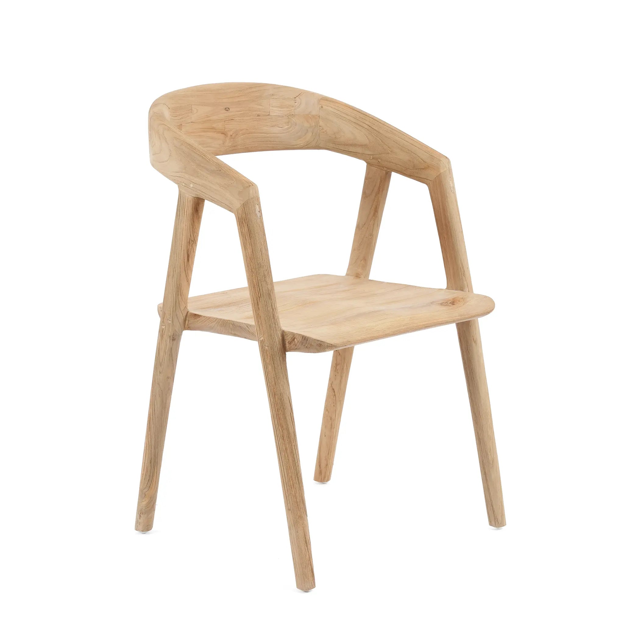 Zahara de la Sierra Elegant Dining Chair - Reclaimed Teak Dining Chair