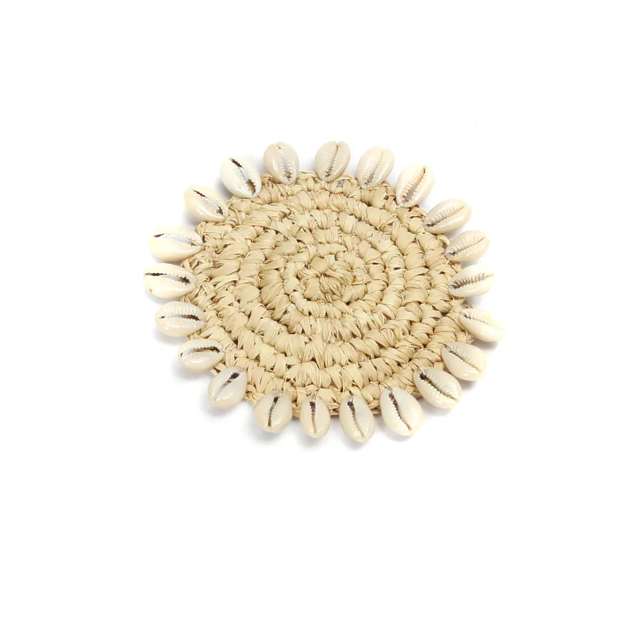 Cudillero Charm Coaster - Seashell Embellished Placemat