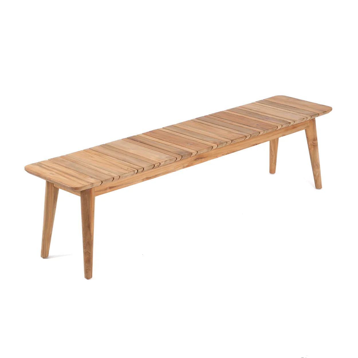 Zahara de la Sierra Panel Bench - Teak Wood Bench