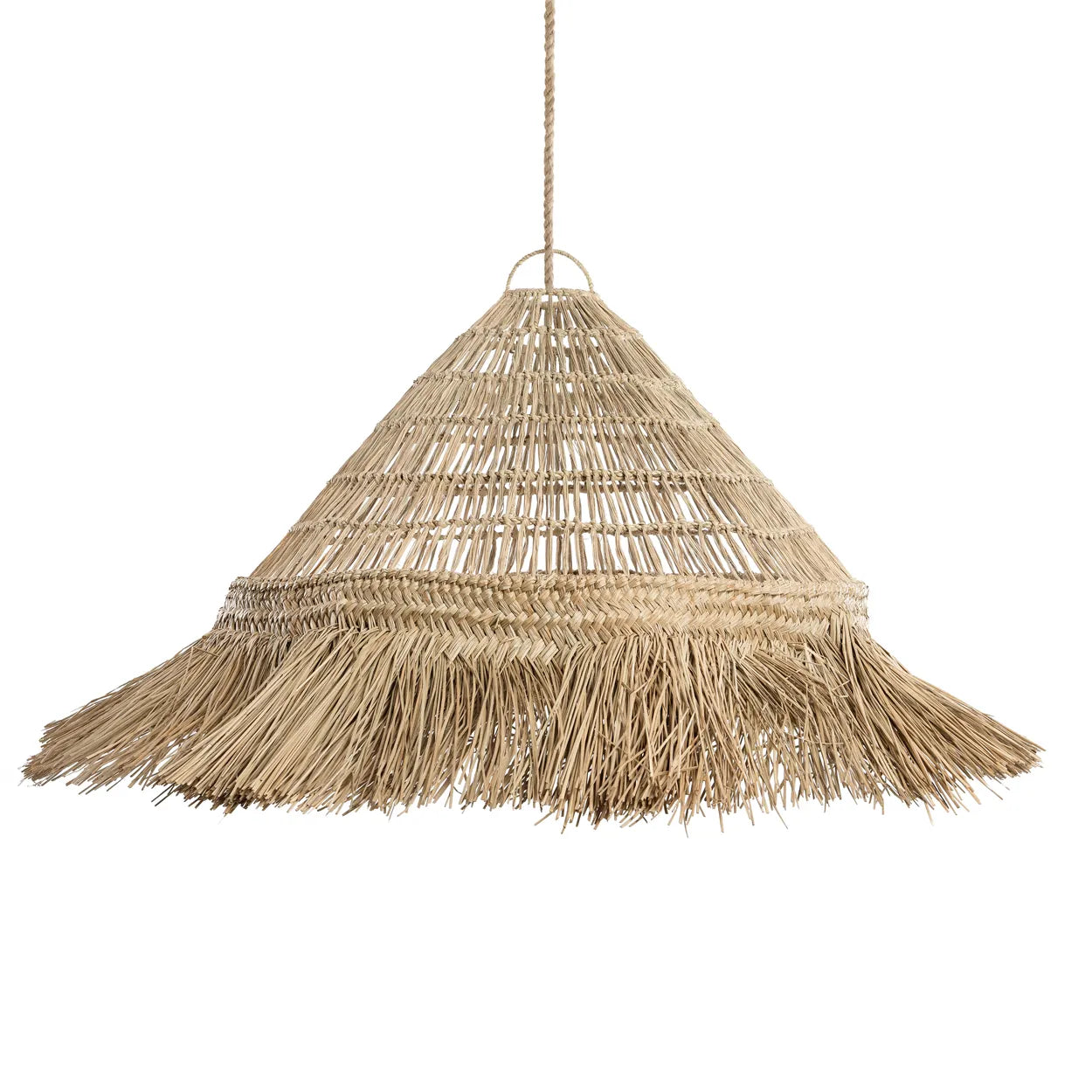 Altea Pendant Light - Handmade Mendong Grass Lamp Shade