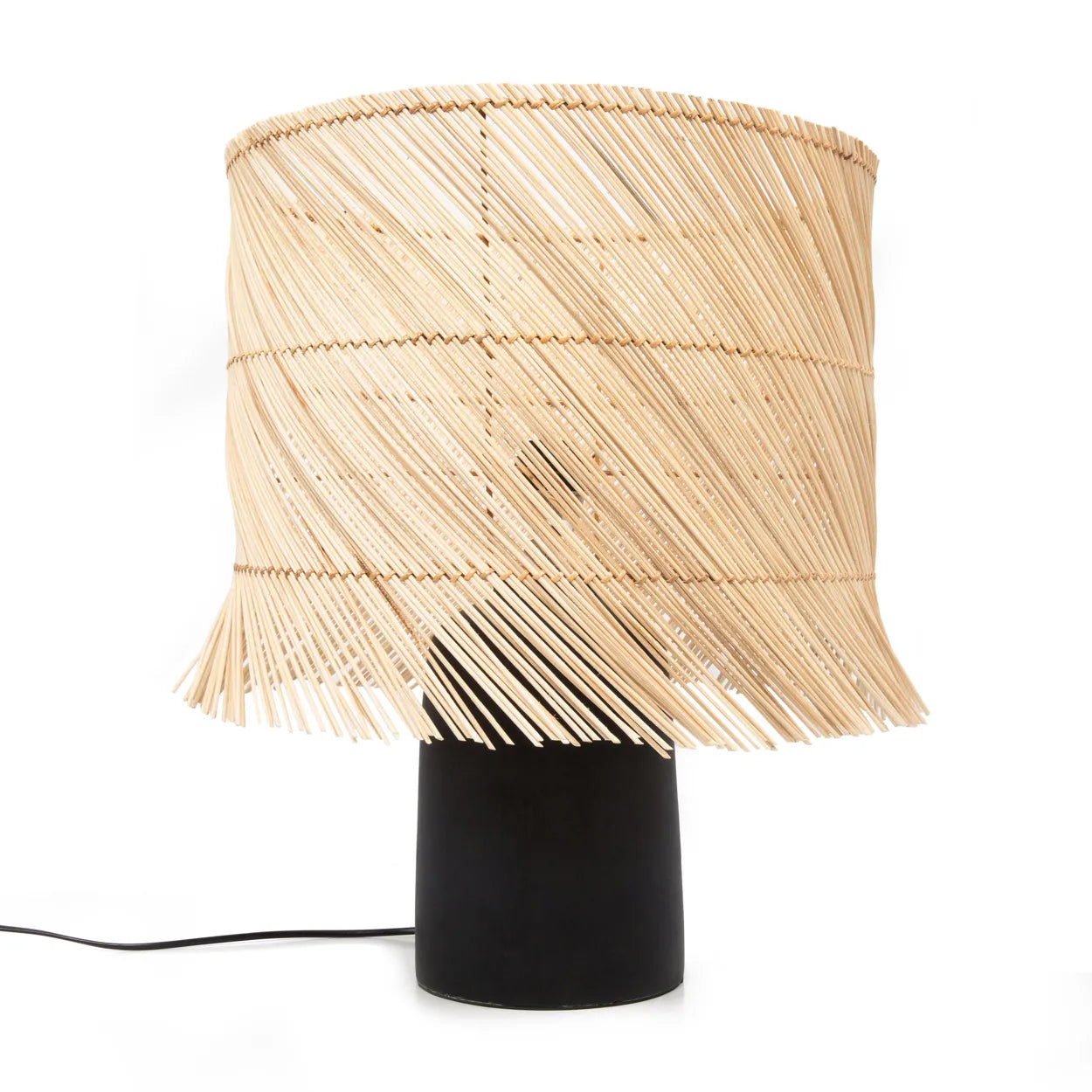 Cudillero Boho Lamp - Rattan Table Lamp