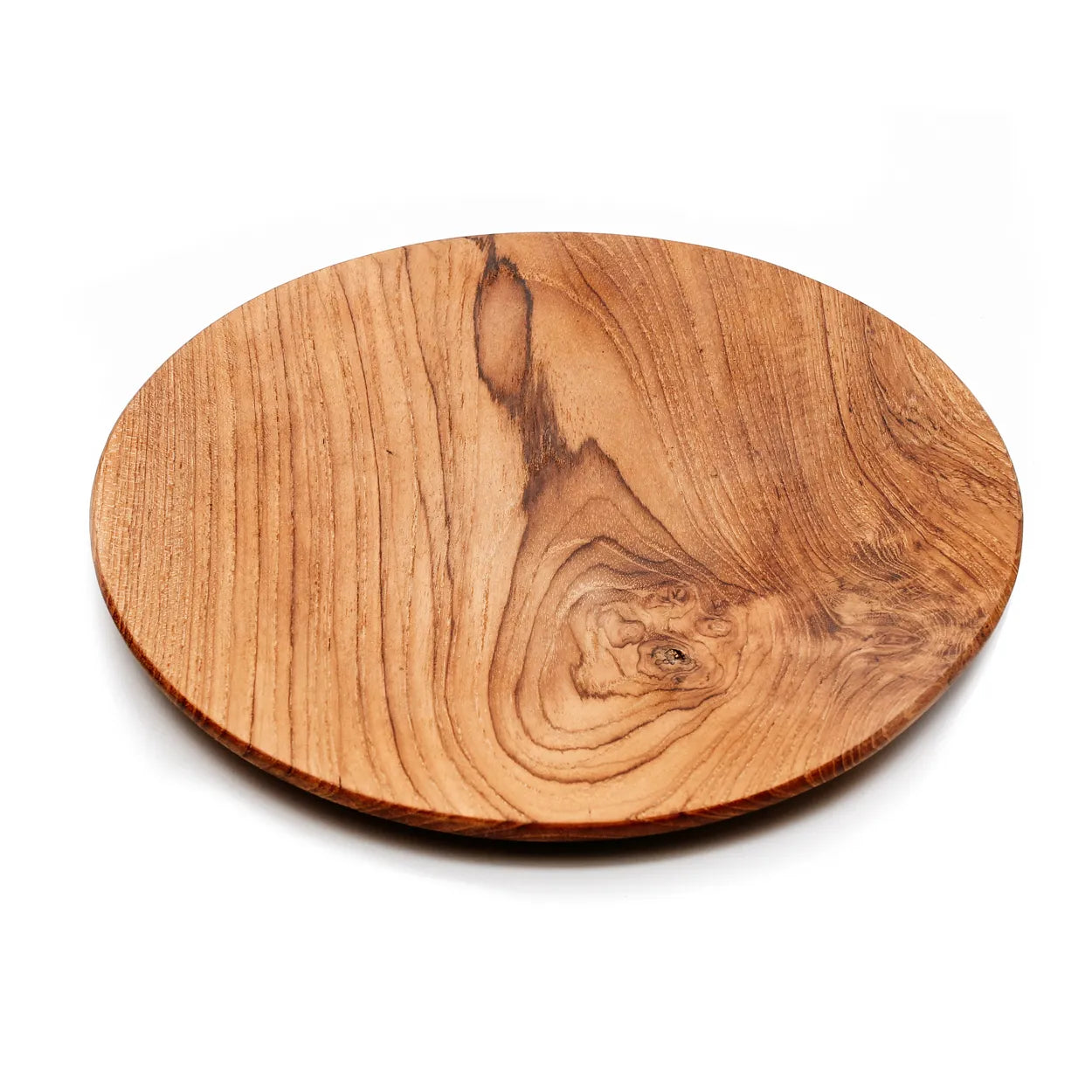Cazorla Wood Charm Plate - Teak Wood Serving Plate