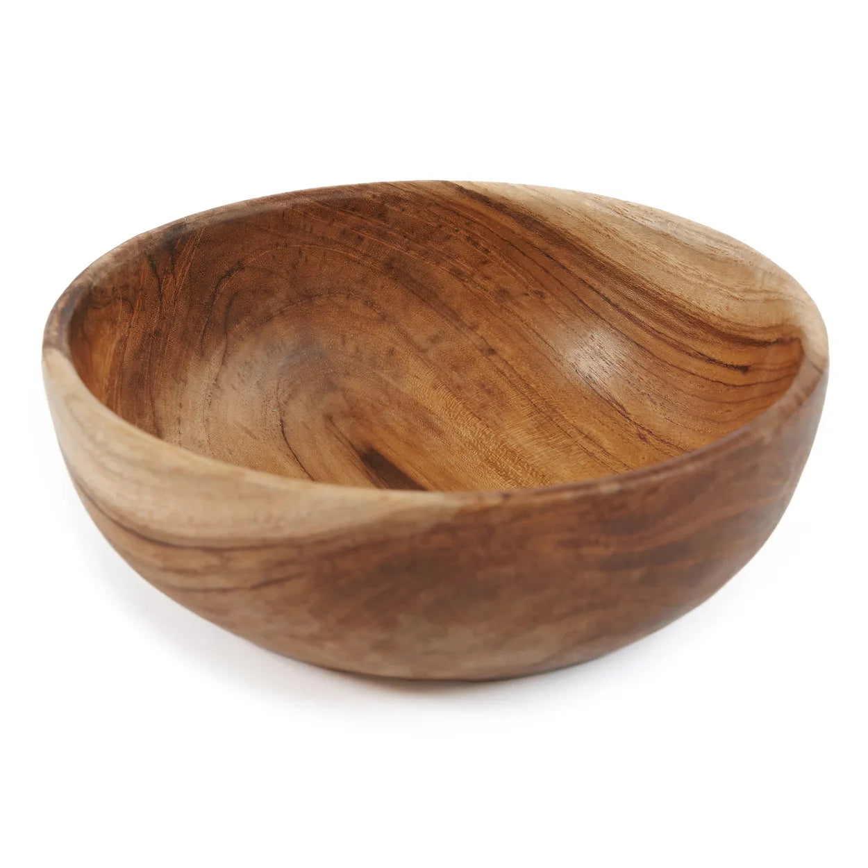 Tabernas Desert Elegance Snack Bowl - Teak Root Snack Bowl