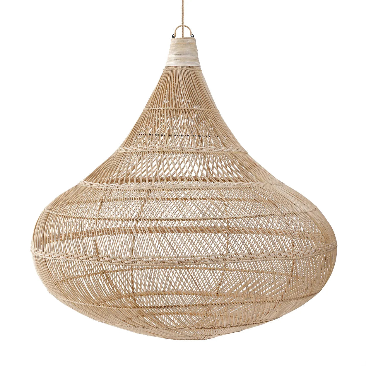 Cazorla Tear Drop Lamp - Rattan Lamp Shade