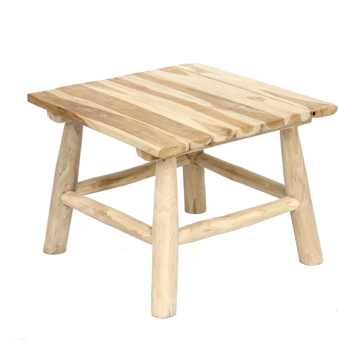 Island Side Table - Teak Wood Side Table