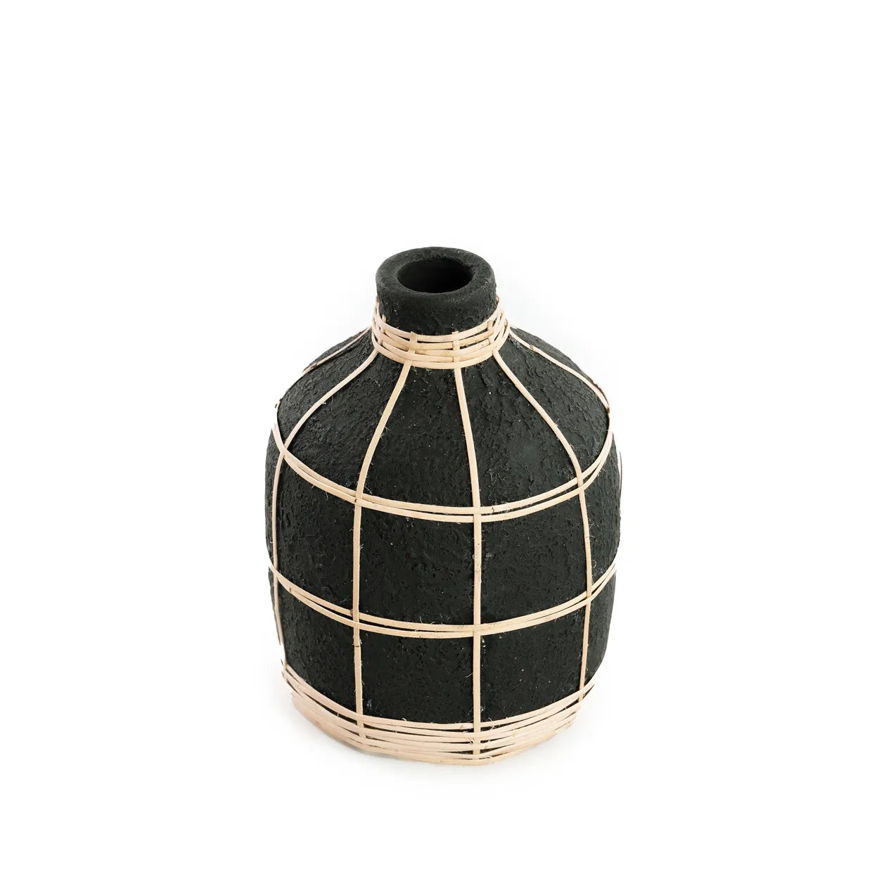 Cieza Vase - curvy Rattan Detailed Bouquet Holder
La Gomera Vase - coastal Rattan Detailed Vase