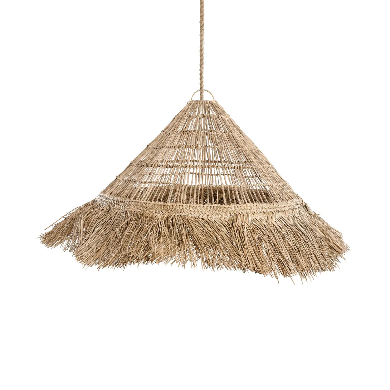 Altea Pendant Light - Handmade Mendong Grass Lamp Shade