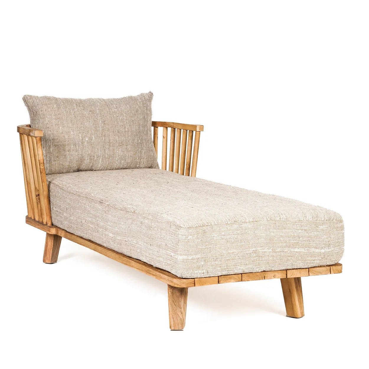 Arganda Daybed - crafted from reclaimed teak wood