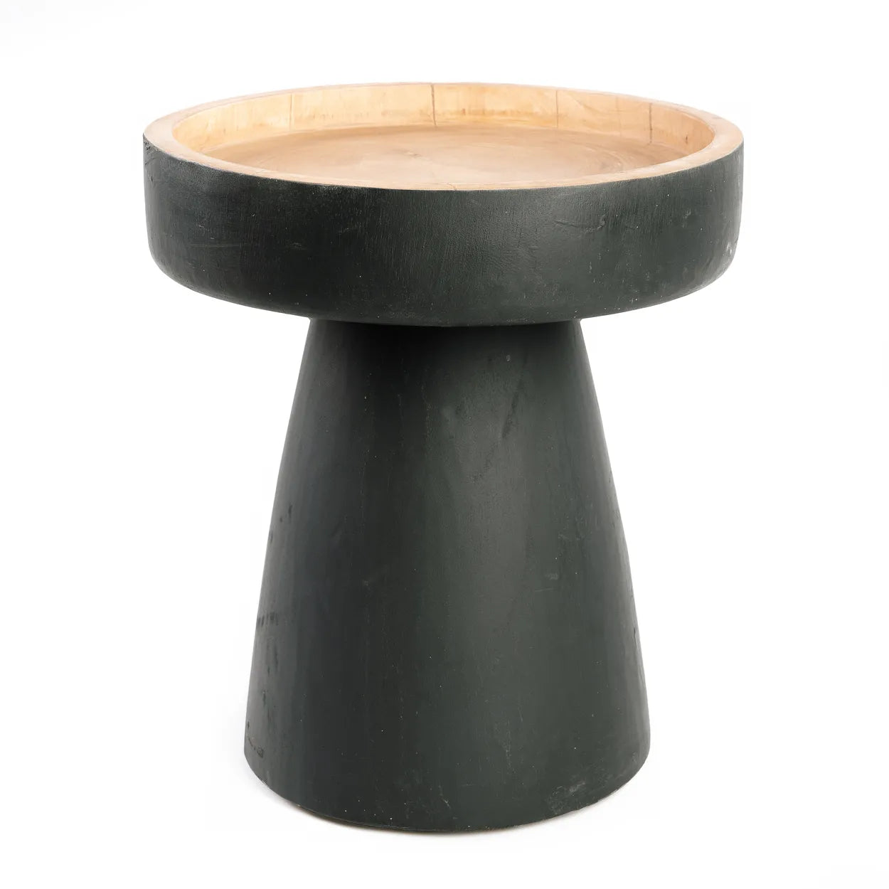 Rayu Side Table - Matte Black Side Table